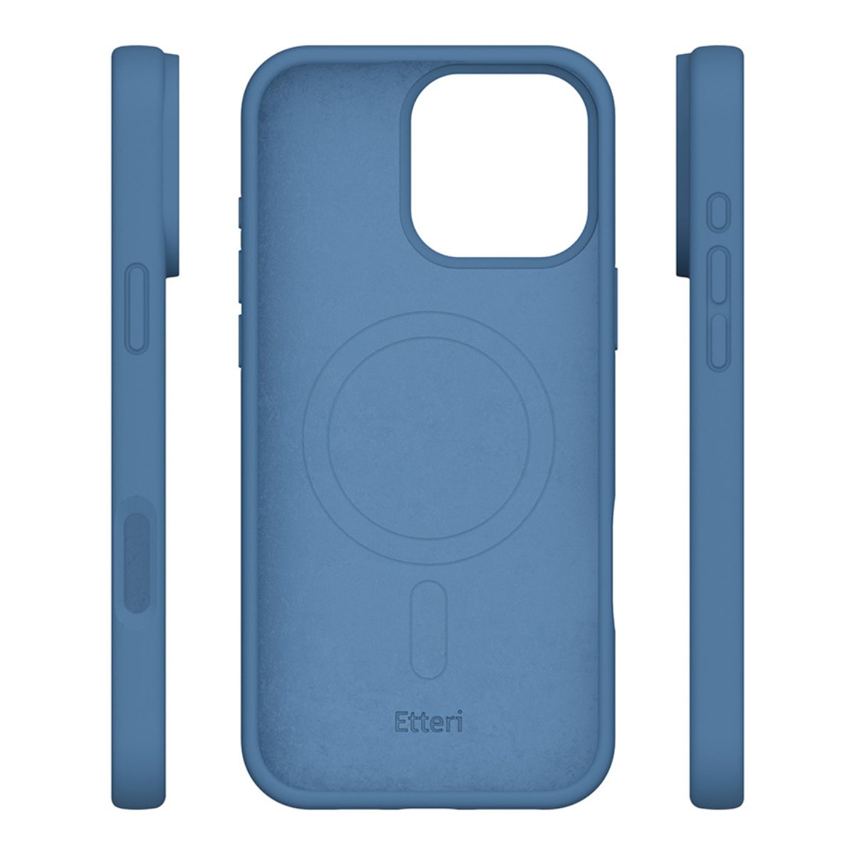 Чехол Etteri Silicone MagSafe Apple iPhone 16 Pro Max, Blue - xstore.md photo 4
