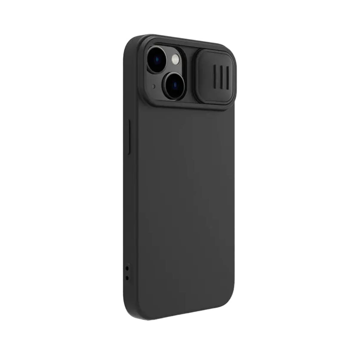 Чехол Nillkin CamShield Silky Silicone Apple iPhone 14 Plus, Black - xstore.md photo 1
