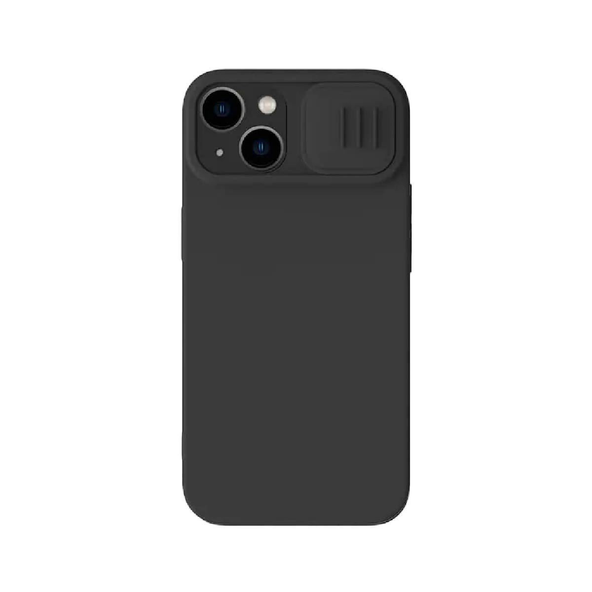 Чехол Nillkin CamShield Silky Silicone Apple iPhone 14 Plus, Black - xstore.md photo
