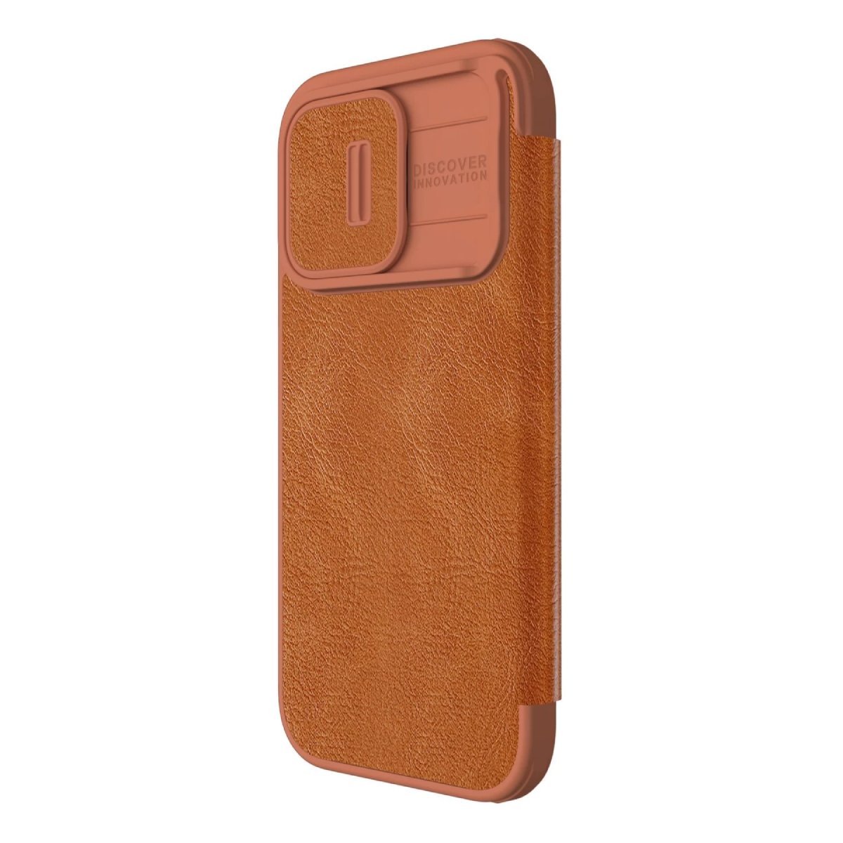 Husă Nillkin Qin Pro Apple iPhone 15 Pro Max, Brown - xstore.md photo 2
