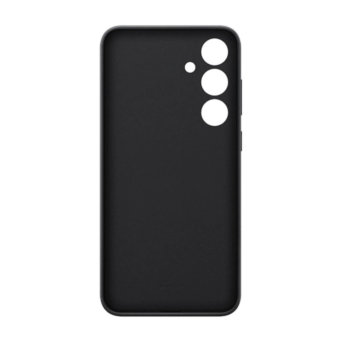 Чехол Samsung Vegan Leather Case Galaxy S24+, Black - xstore.md photo 2