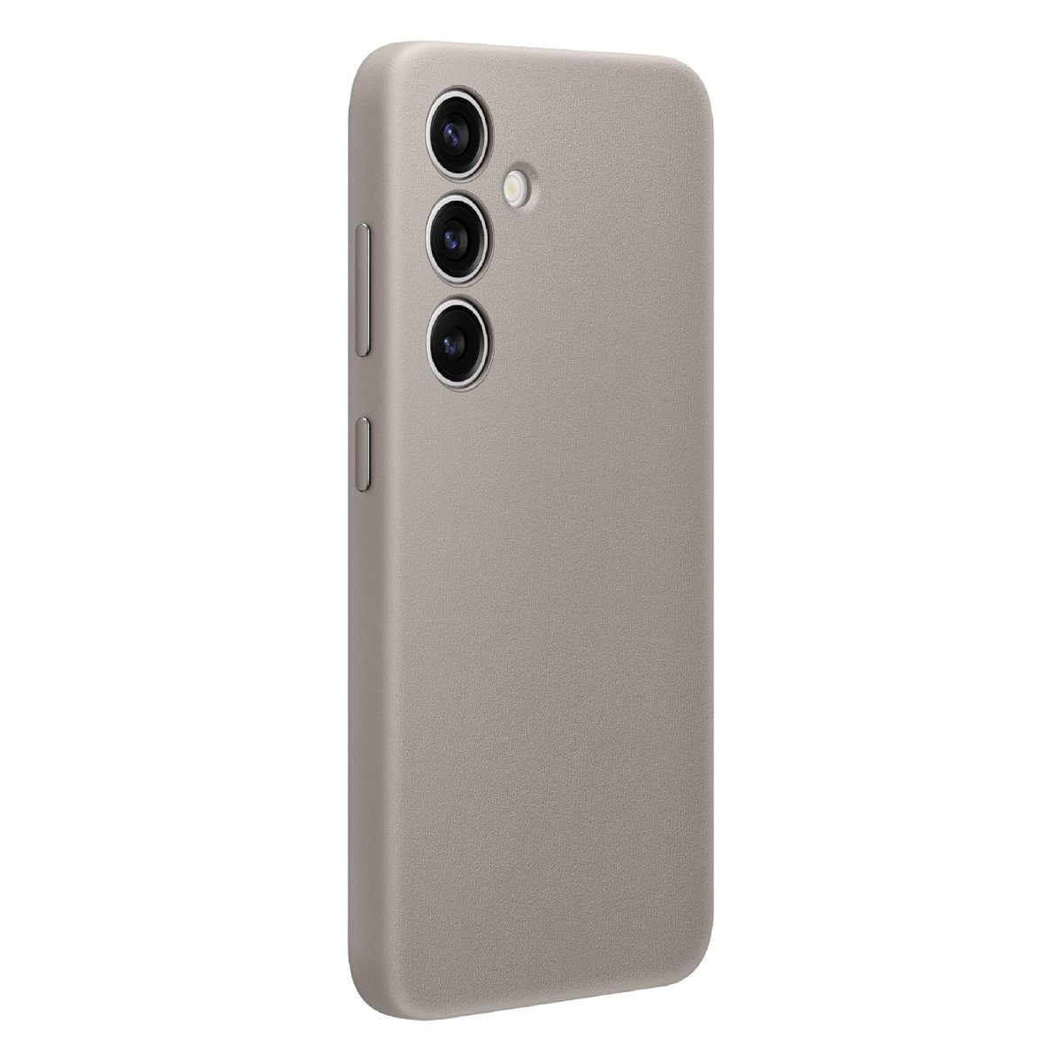 Чехол Samsung Vegan Leather Galaxy S24, Grey - xstore.md photo 0