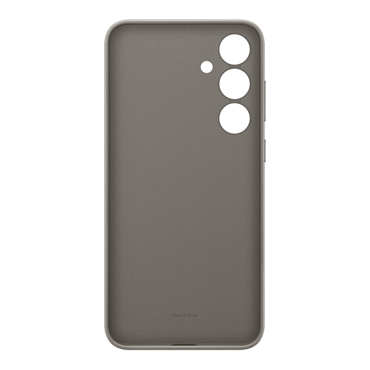 Чехол Samsung Vegan Leather Galaxy S24+, Grey - xstore.md photo 2