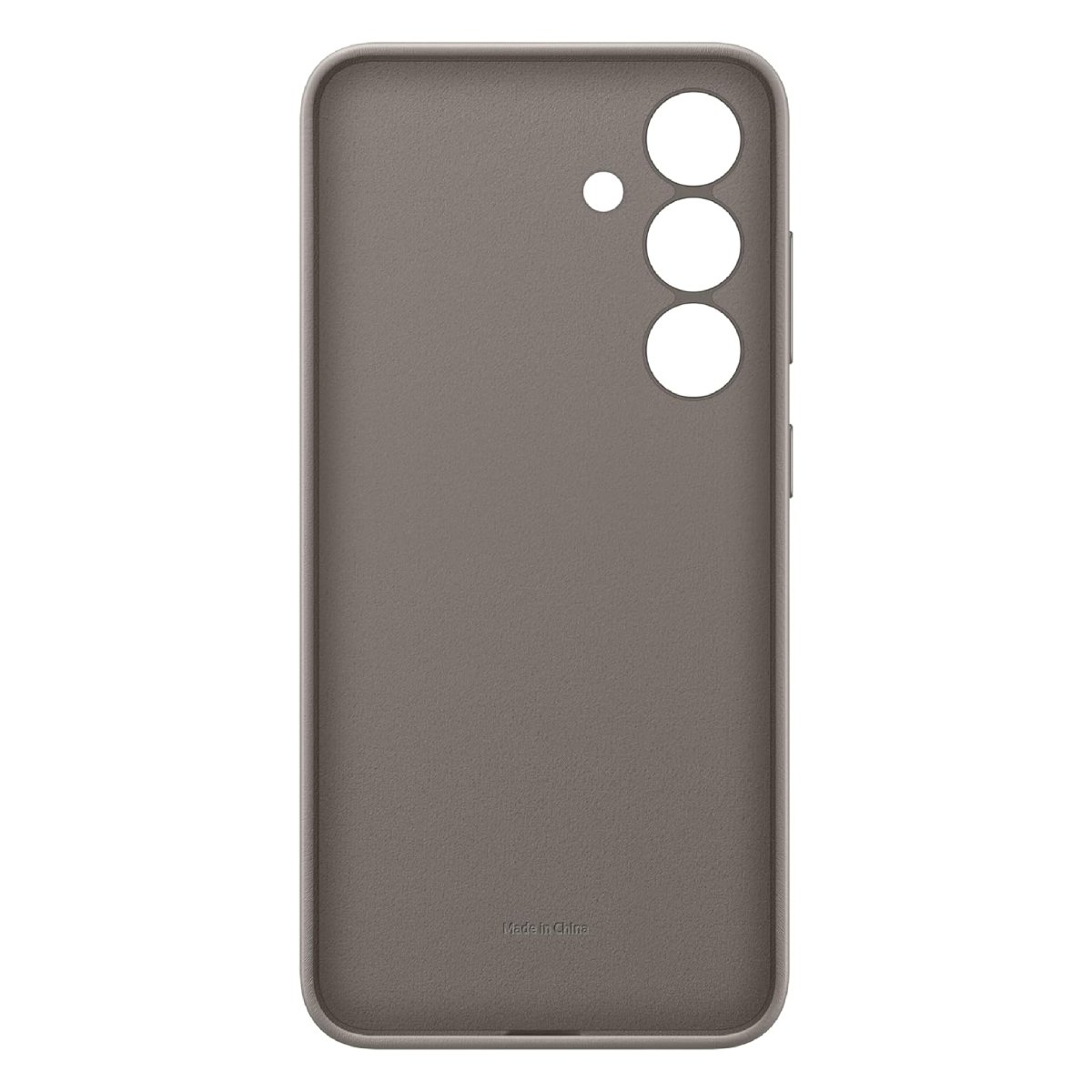 Чехол Samsung Vegan Leather Galaxy S24, Grey - xstore.md photo 2