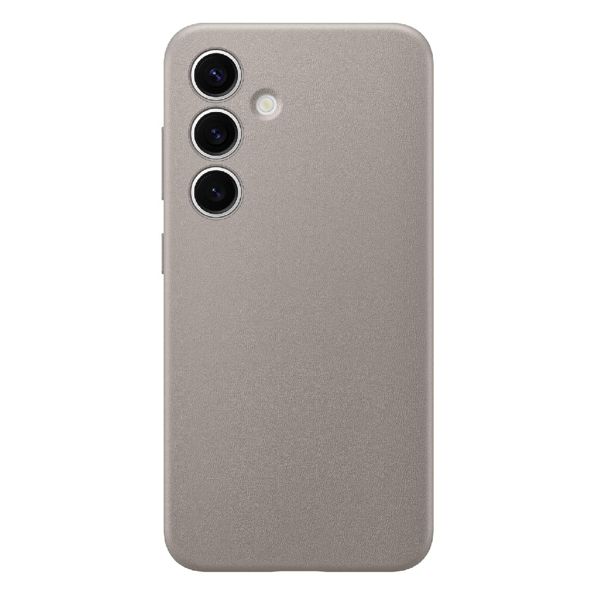 Чехол Samsung Vegan Leather Galaxy S24, Grey - xstore.md photo