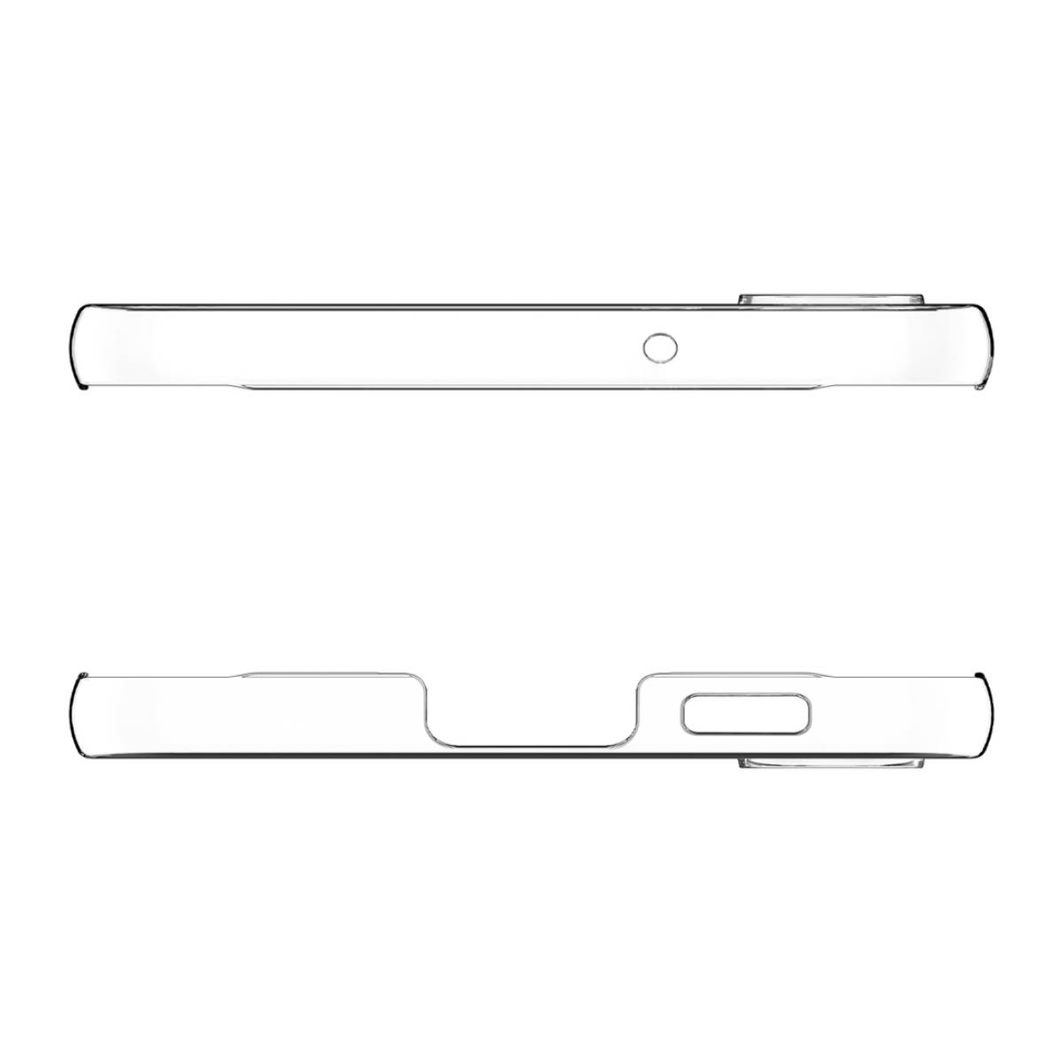 Husă Spigen Airskin Samsung Galaxy S23+, Crystal Clear - xstore.md photo 5