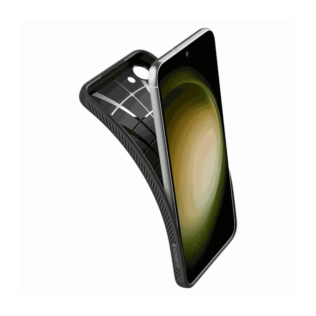 Husă Spigen Liquid Air Samsung Galaxy S23+, Matte Black - xstore.md photo 4