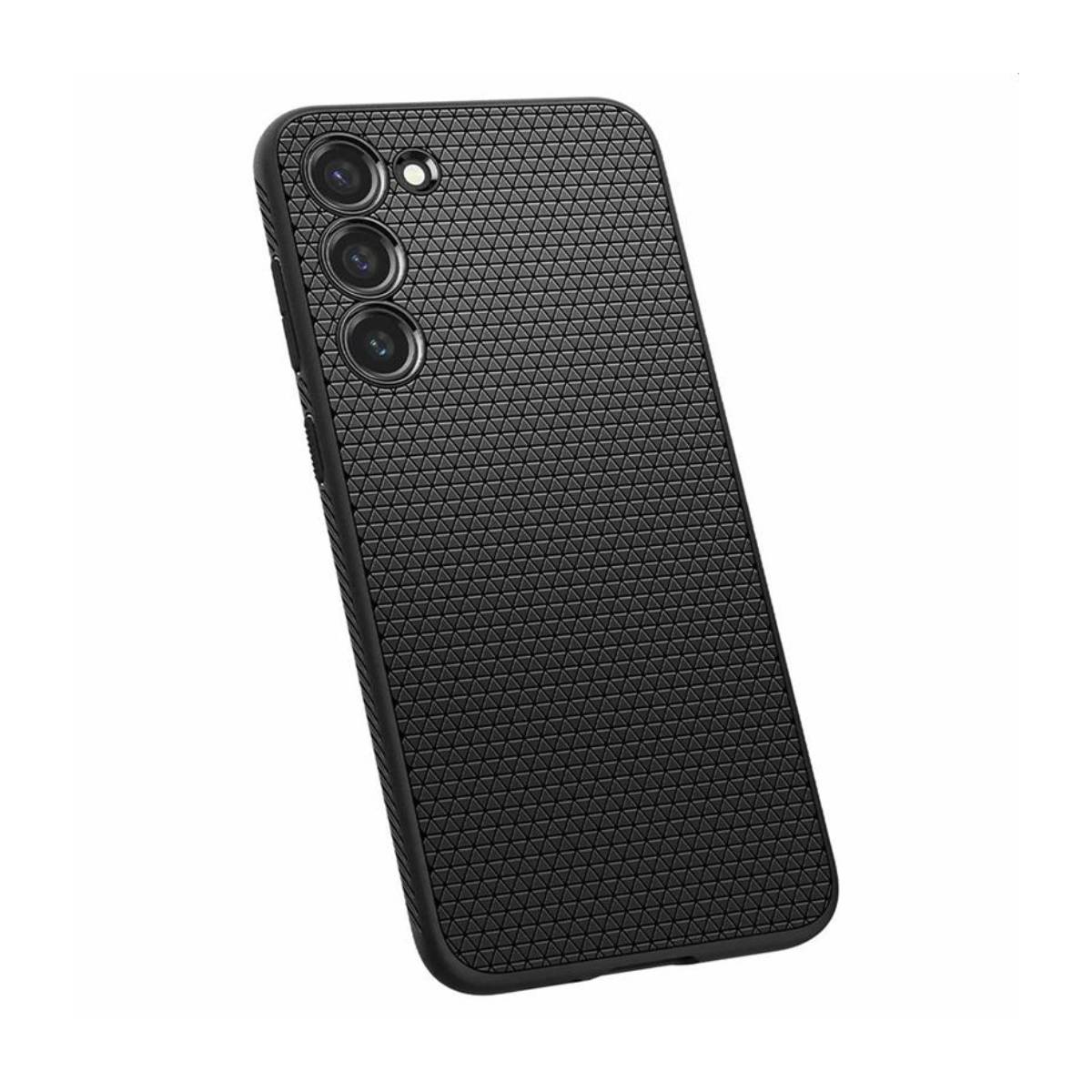 Husă Spigen Liquid Air Samsung Galaxy S23+, Matte Black - xstore.md photo 1