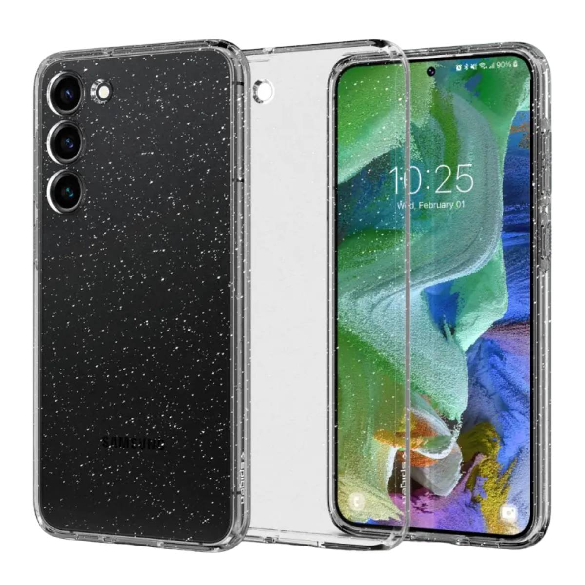 Husă Spigen Liquid Crystal Samsung Galaxy S23+, Glitter Crystal - xstore.md photo 0