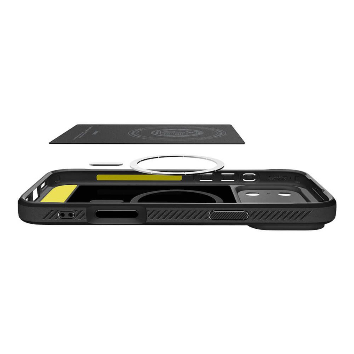 Husă Spigen Rugged Armor Magsafe Apple iPhone 17 Pro, Black - xstore.md photo 5