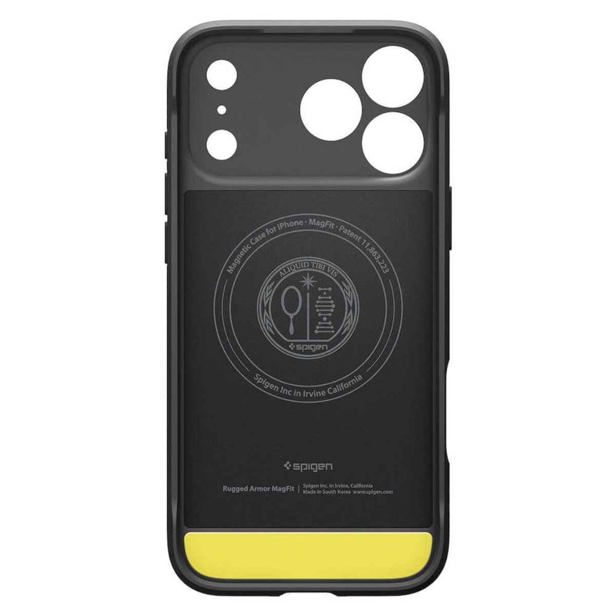 Husă Spigen Rugged Armor Magsafe Apple iPhone 17 Pro, Black - xstore.md photo 4