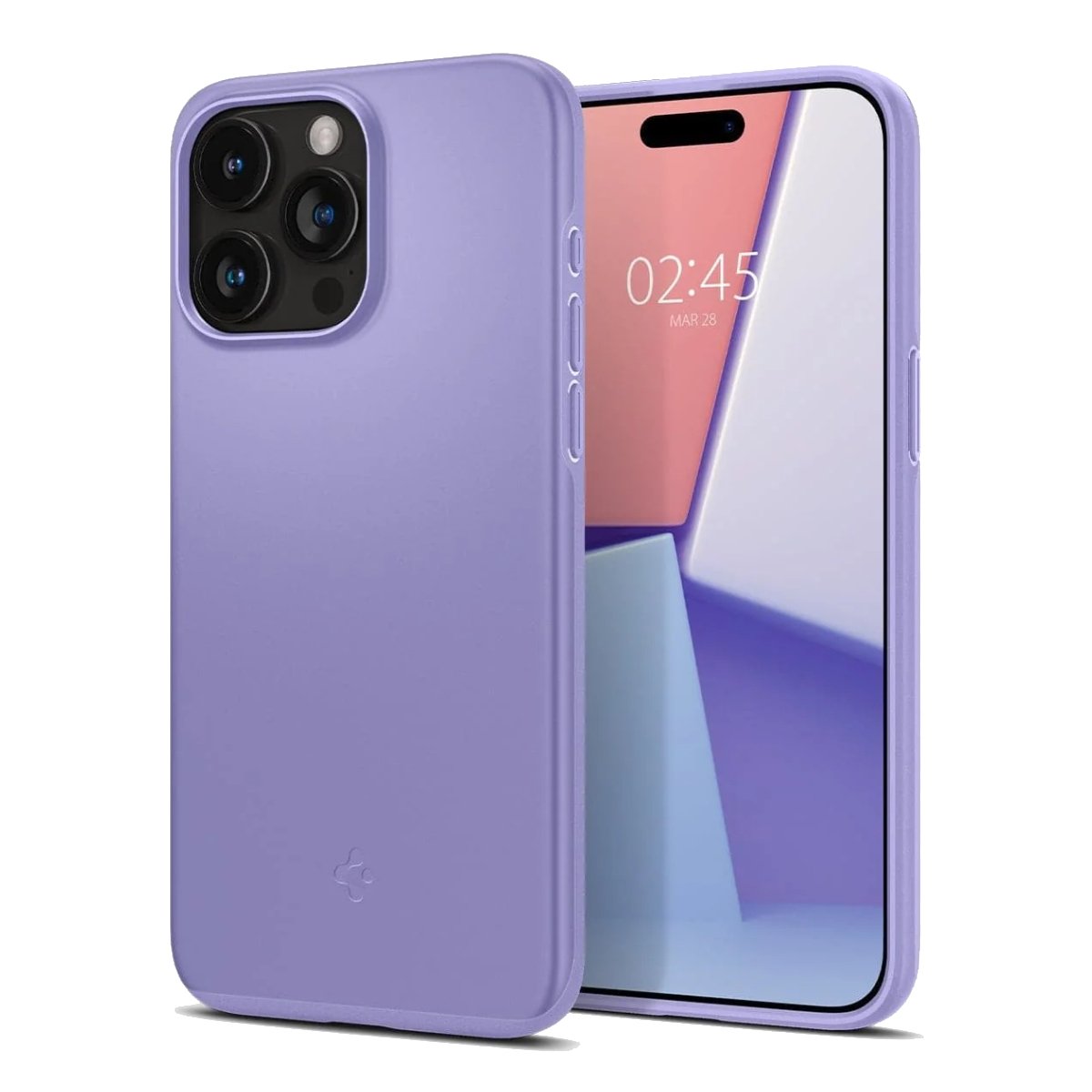 Husă Spigen Thin Fit Apple iPhone 15 Pro Max, Purple - xstore.md photo