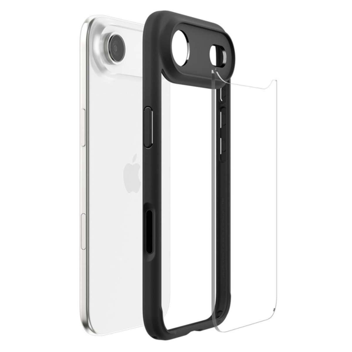Husă Spigen Ultra Hybrid Apple iPhone Air, Black - xstore.md photo 1