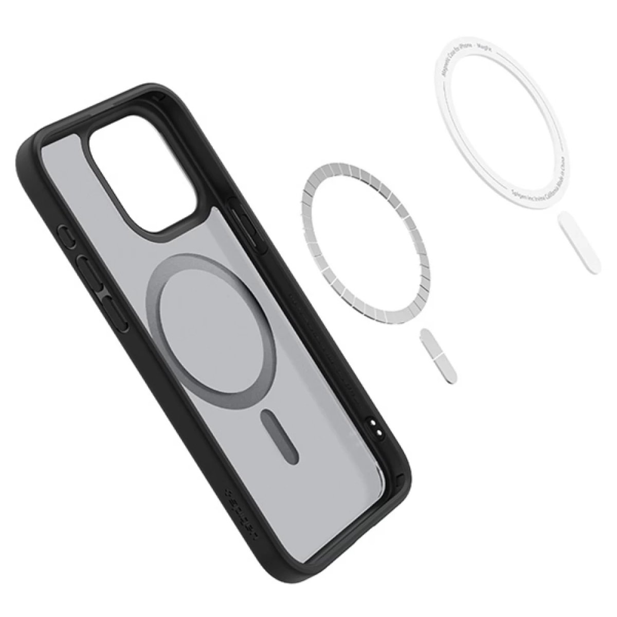 Чехол Spigen Ultra Hybrid Magsafe Apple iPhone 15 Pro, Black - xstore.md photo 6