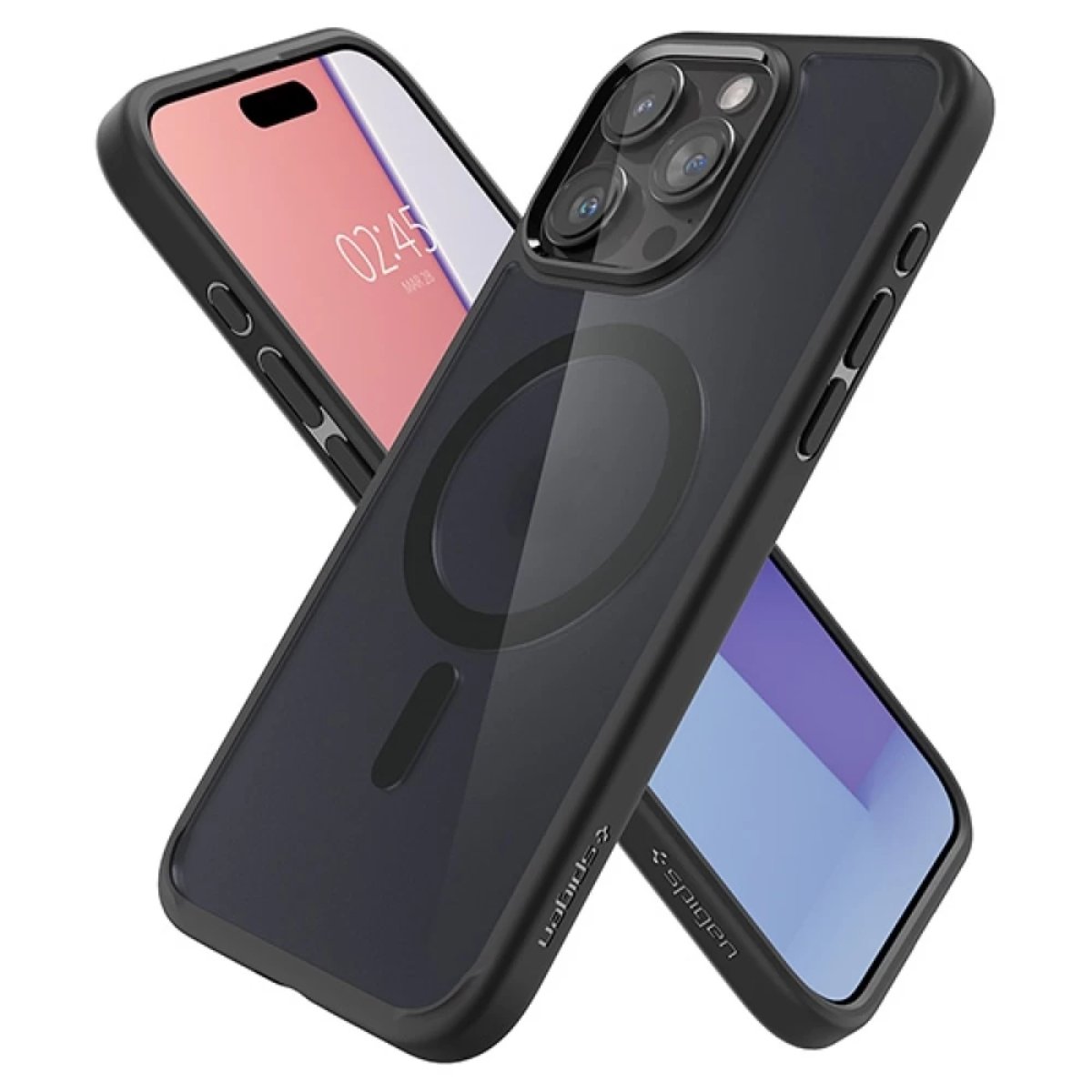 Чехол Spigen Ultra Hybrid Magsafe Apple iPhone 15 Pro, Black - xstore.md photo 4