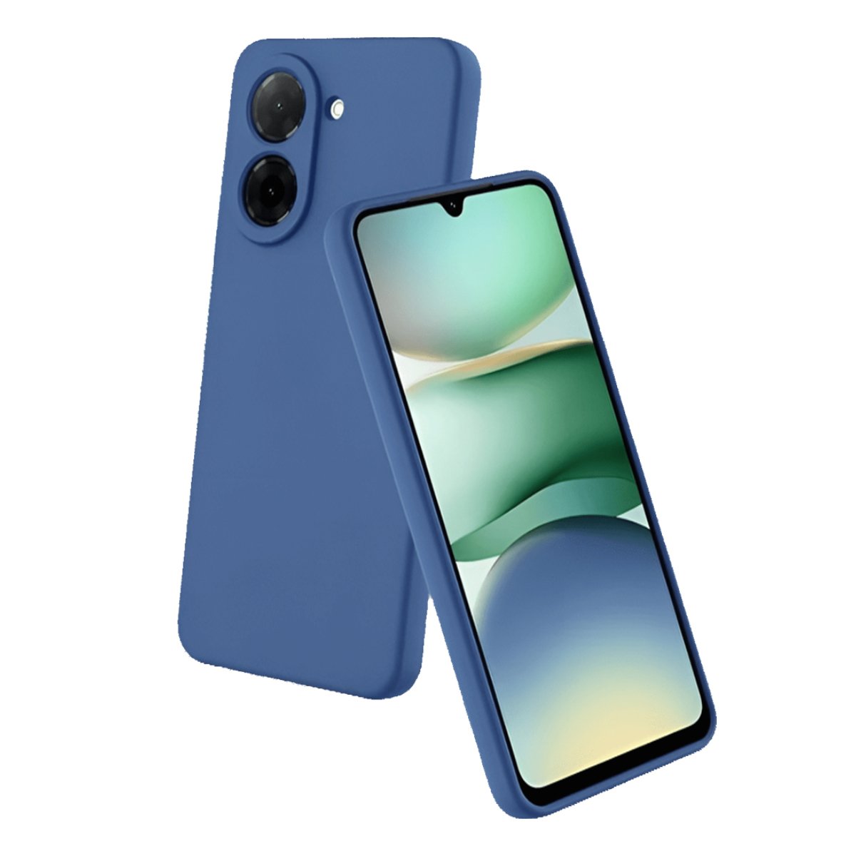Чехол WOO Liquid Silicone Xiaomi Redmi A5, Blue - xstore.md photo 0