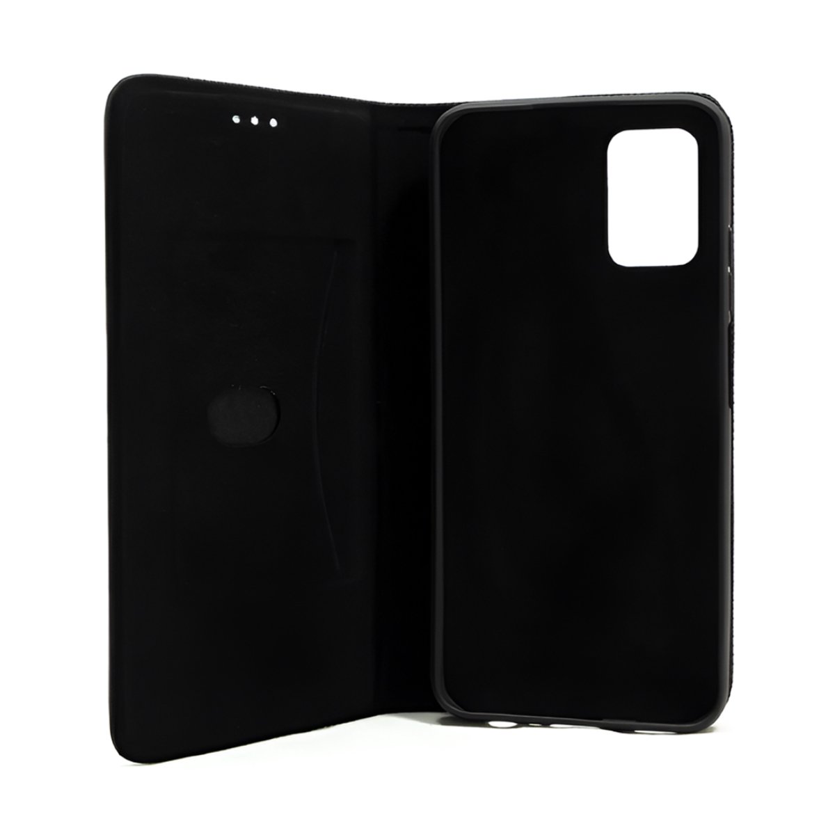 Чехол WOO Shell Flip Nylon Oppo Reno 13 F/13FS, Black - xstore.md photo 0