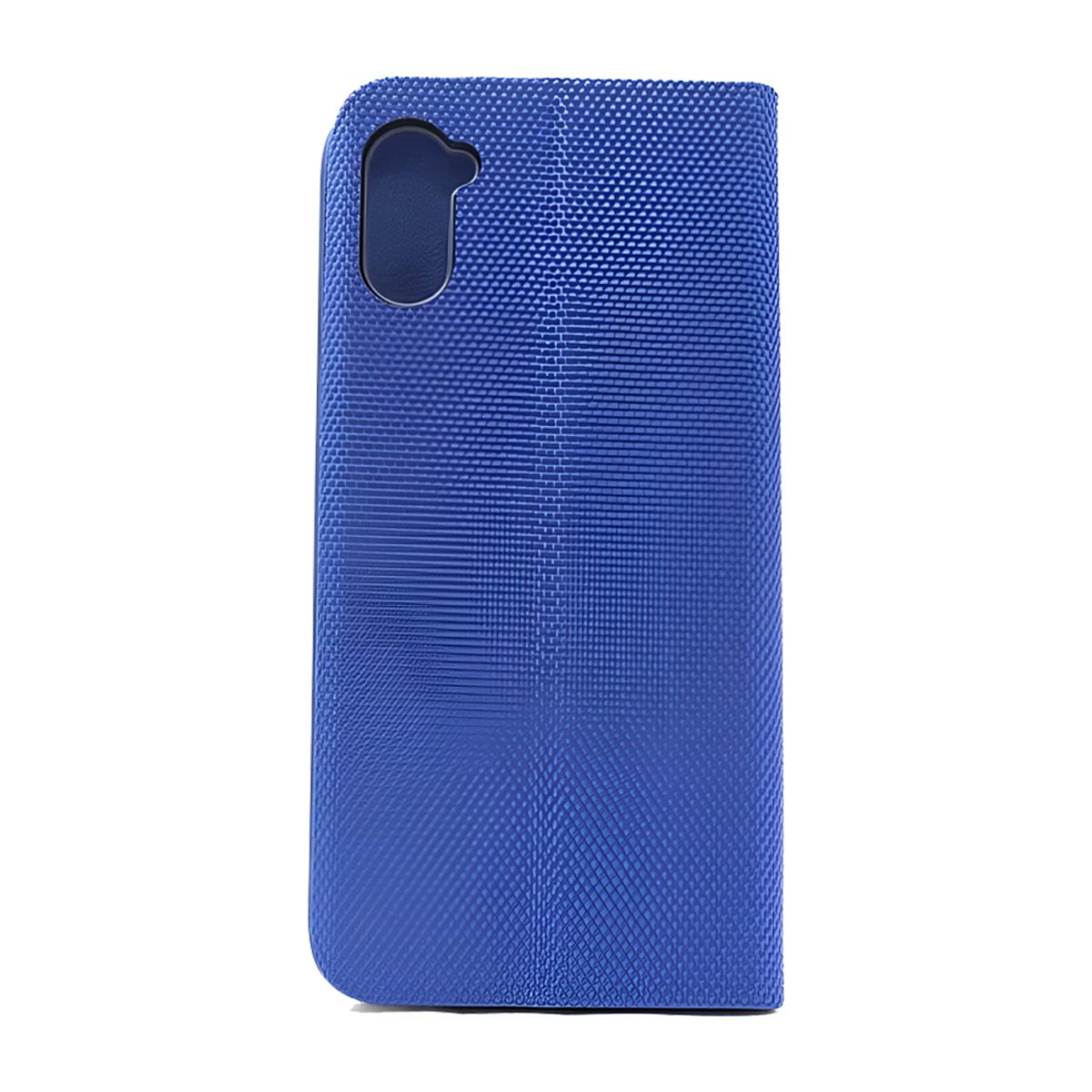 Husă WOO Shell Flip Nylon Oppo Reno 13 F/13FS, Blue - xstore.md photo 0