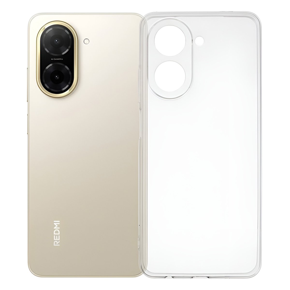 Чехол WOO Soft TPU Xiaomi Redmi A5, Прозрачный - xstore.md photo 0