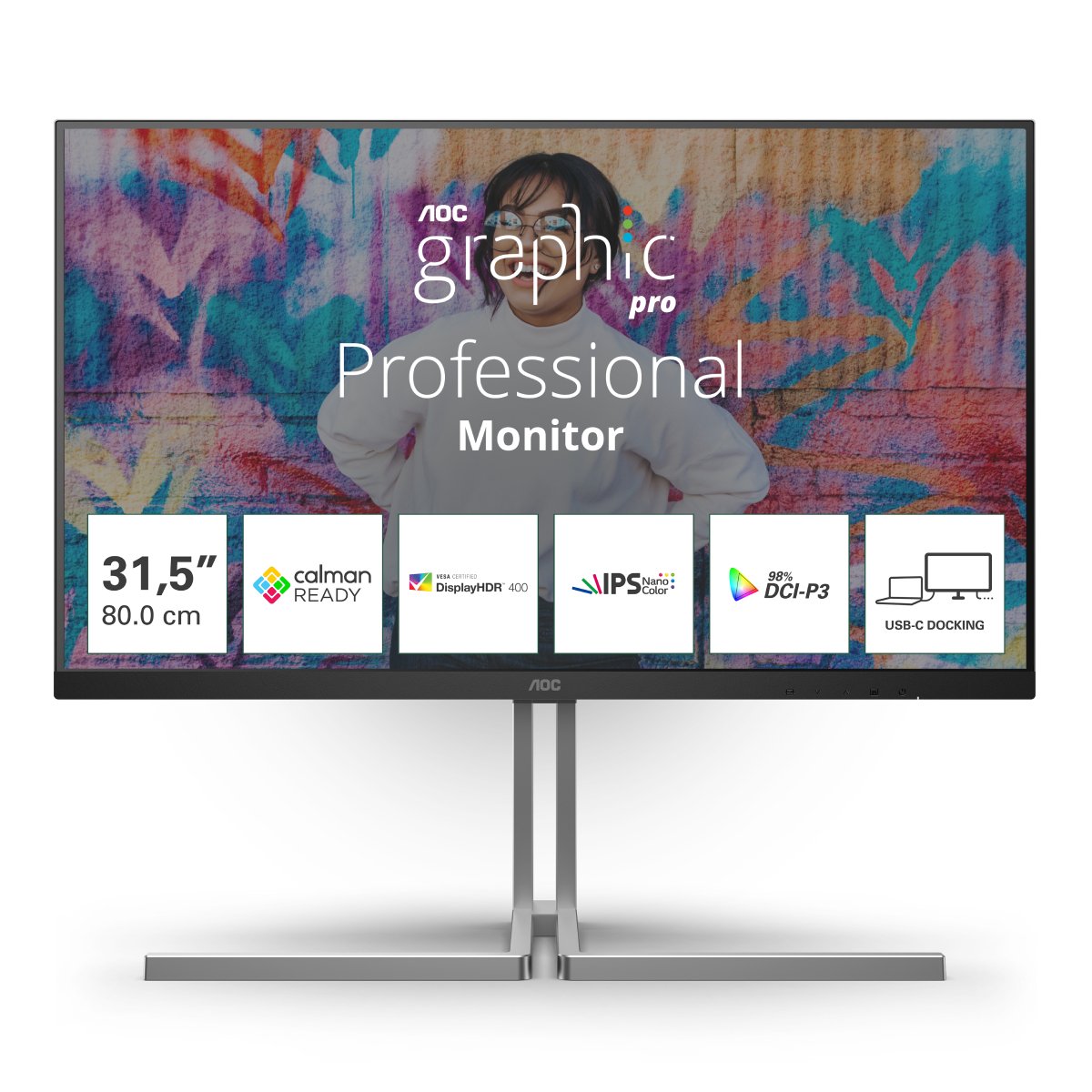 Monitor AOC U32U3CV în Moldova - xstore.md photo
