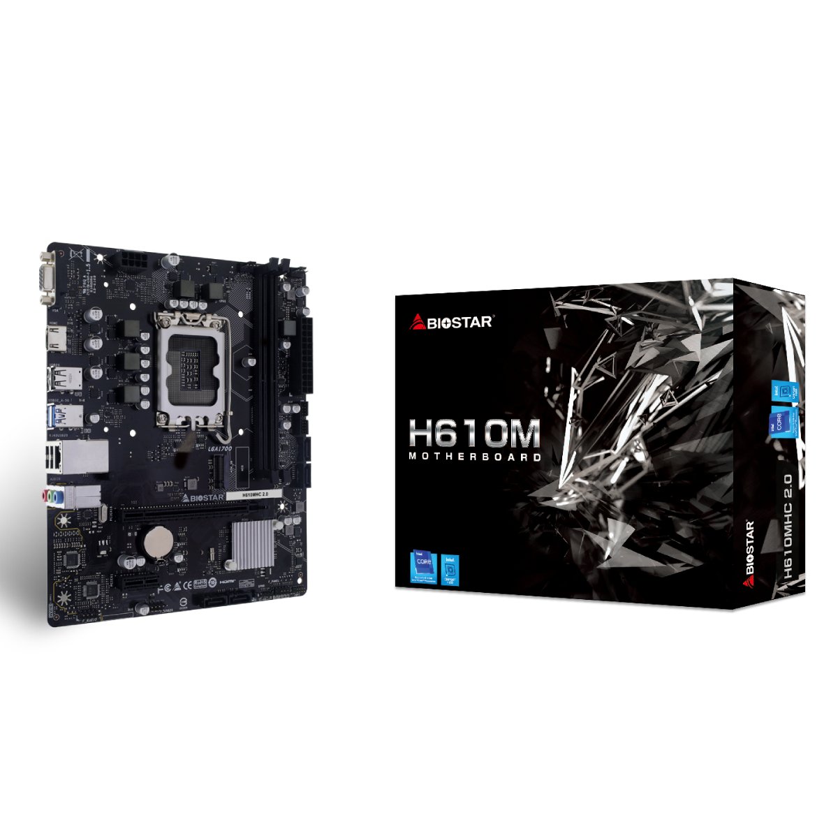 Материнская плата BIOSTAR H610MHC 2.0 в Молдове - xstore.md photo