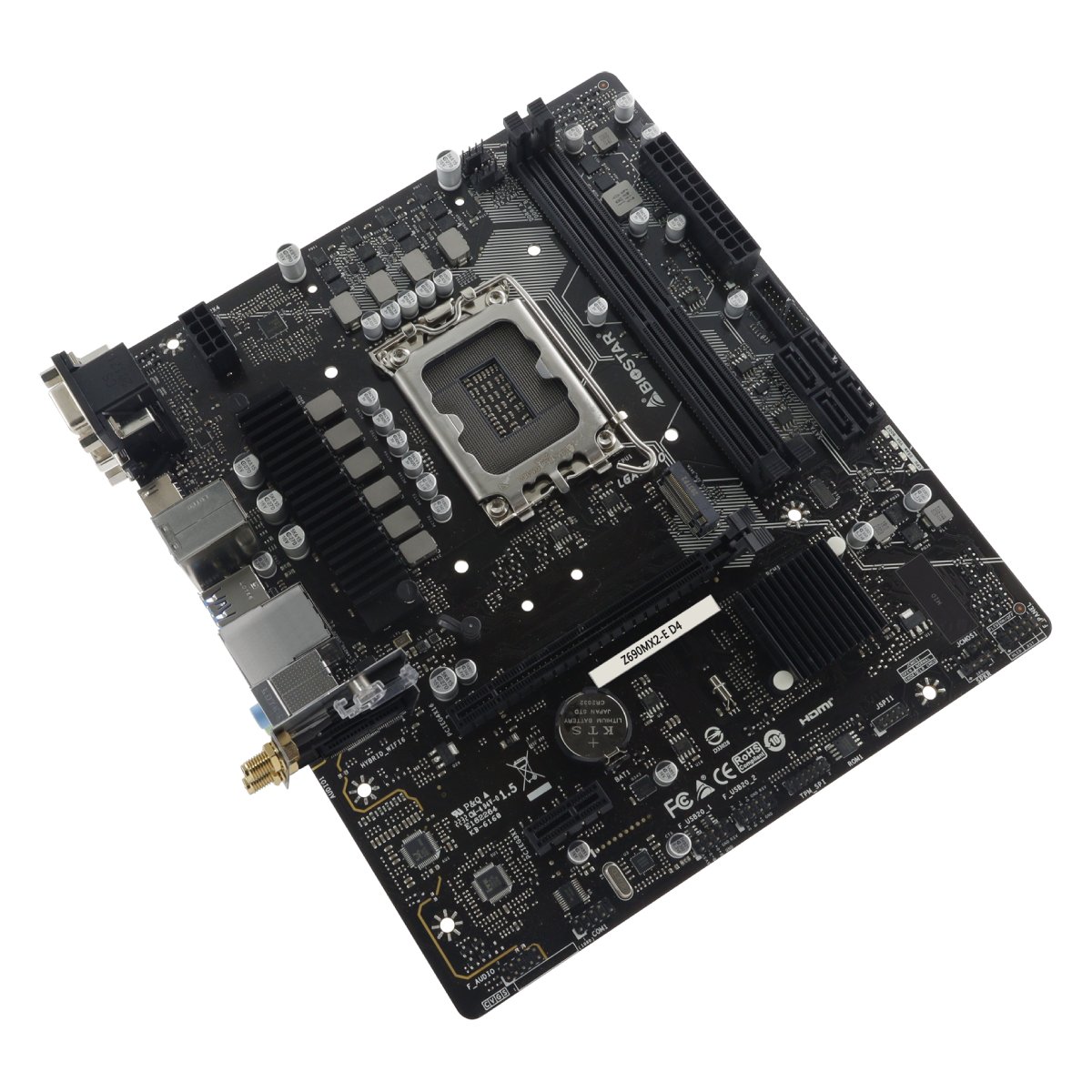 Материнская плата BIOSTAR Z690MX2-E D4 в Молдове - xstore.md photo 1