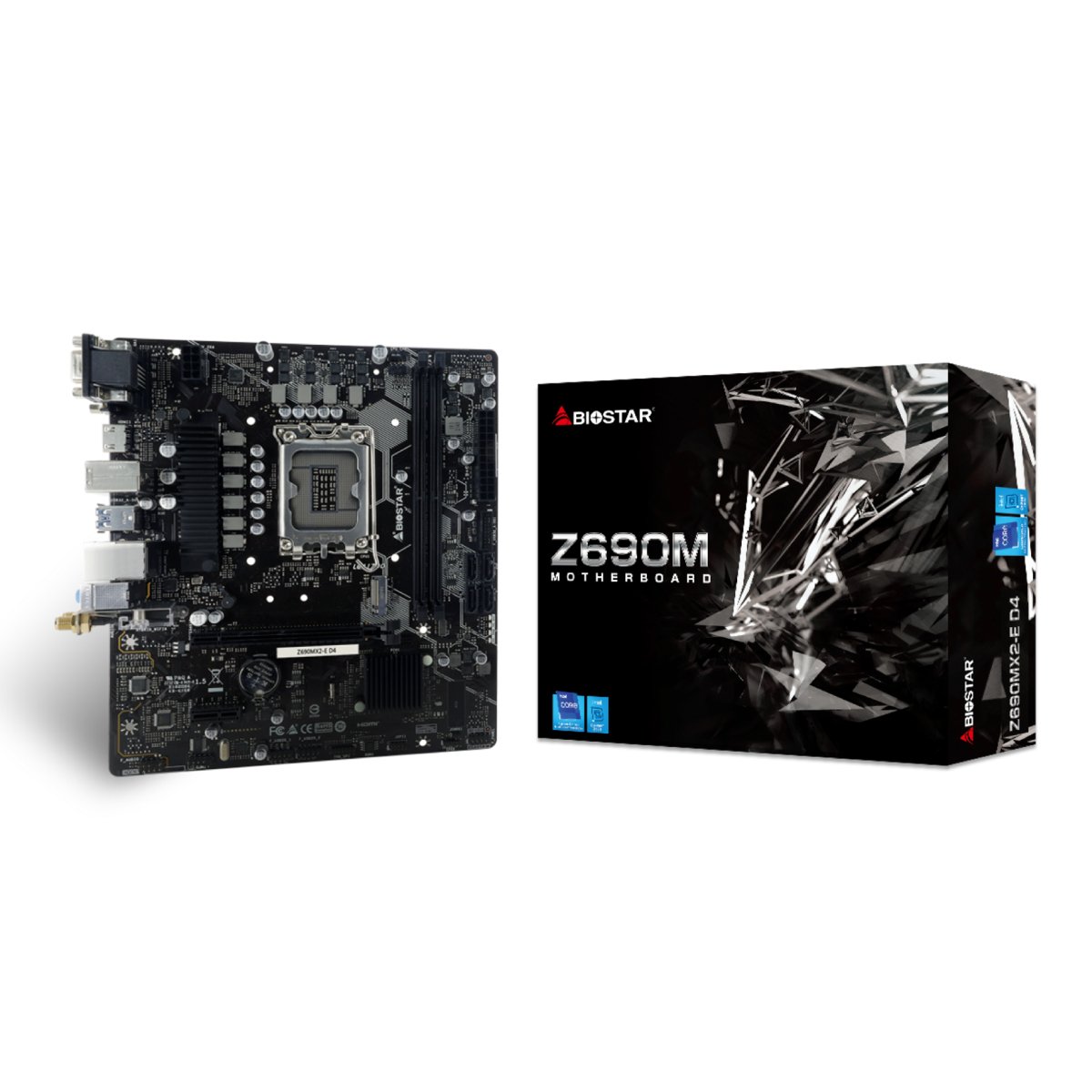 Материнская плата BIOSTAR Z690MX2-E D4 в Молдове - xstore.md photo