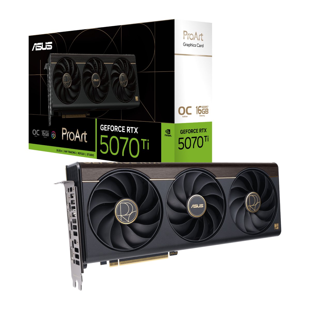 Видеокарта ASUS ProArt GeForce RTX 5070 Ti OC Edition - xstore.md photo