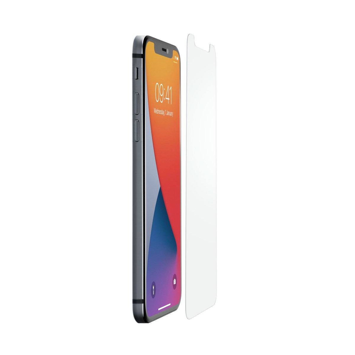 Защитное стекло Cellularline Impact Glass Apple iPhone 12 Pro Max, Прозрачный в Молдове - xstore.md photo