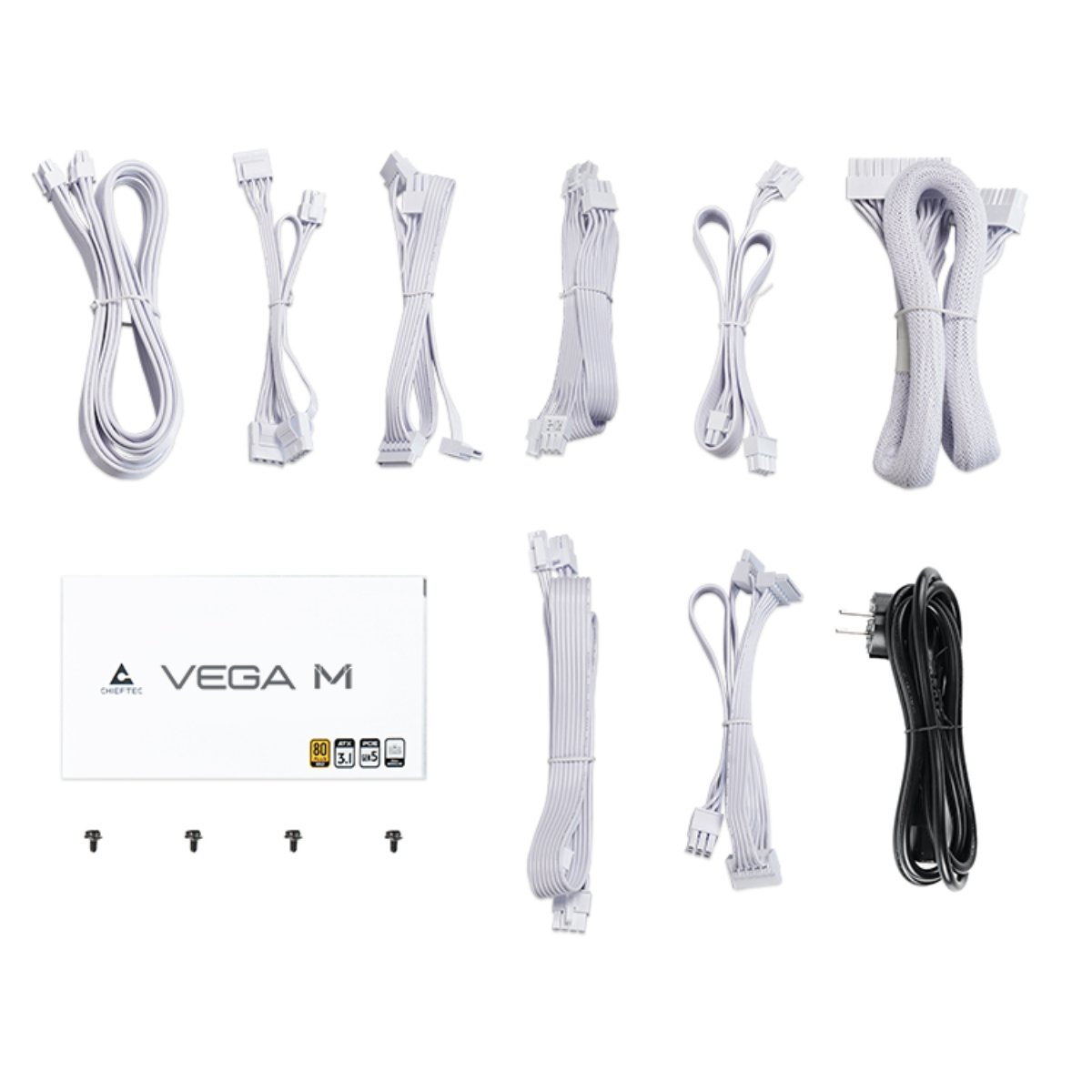 Sursă de alimentare Chieftec VEGA M White PPG-1000-CW în Moldova - xstore.md photo 5