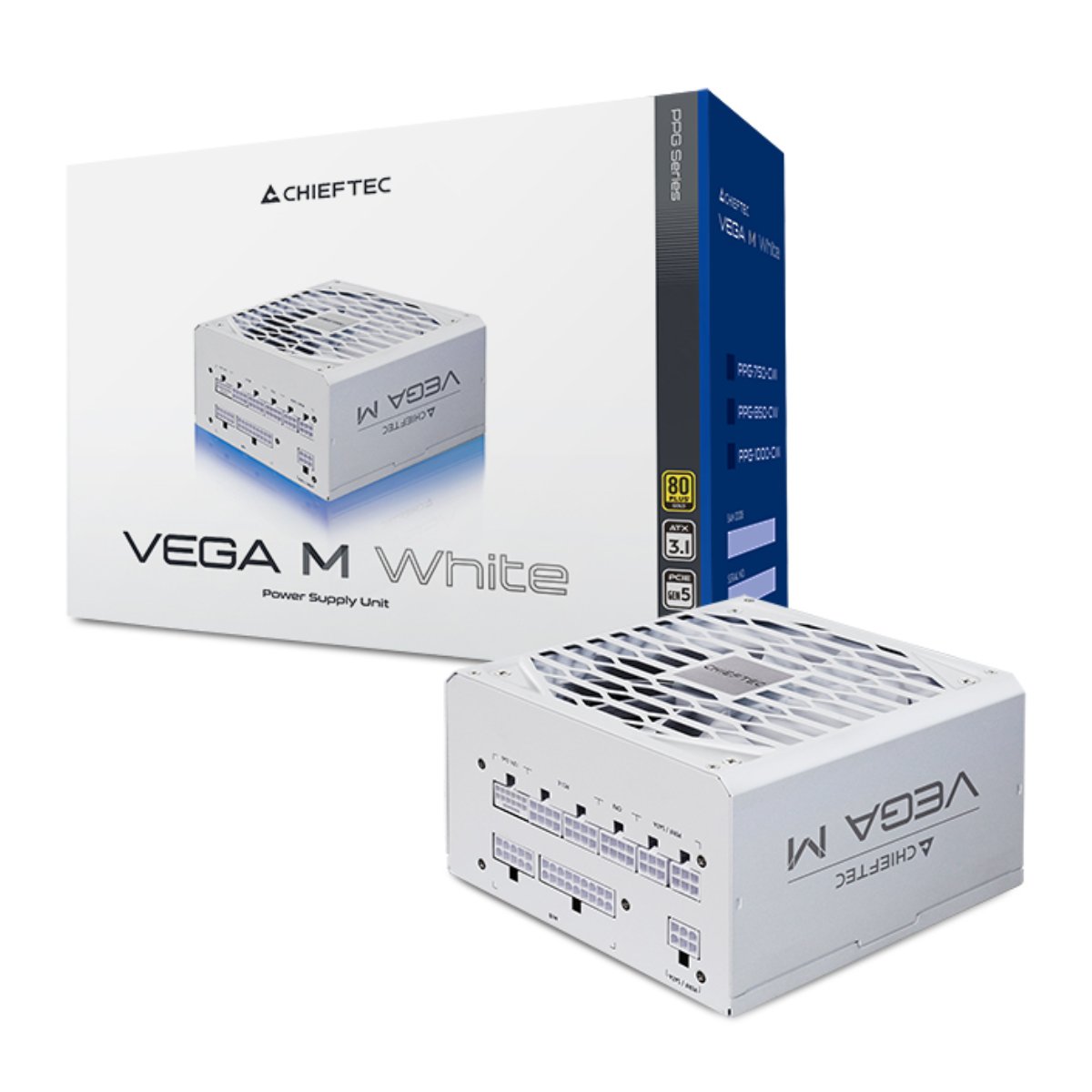 Sursă de alimentare Chieftec VEGA M White PPG-850-CW în Moldova - xstore.md photo