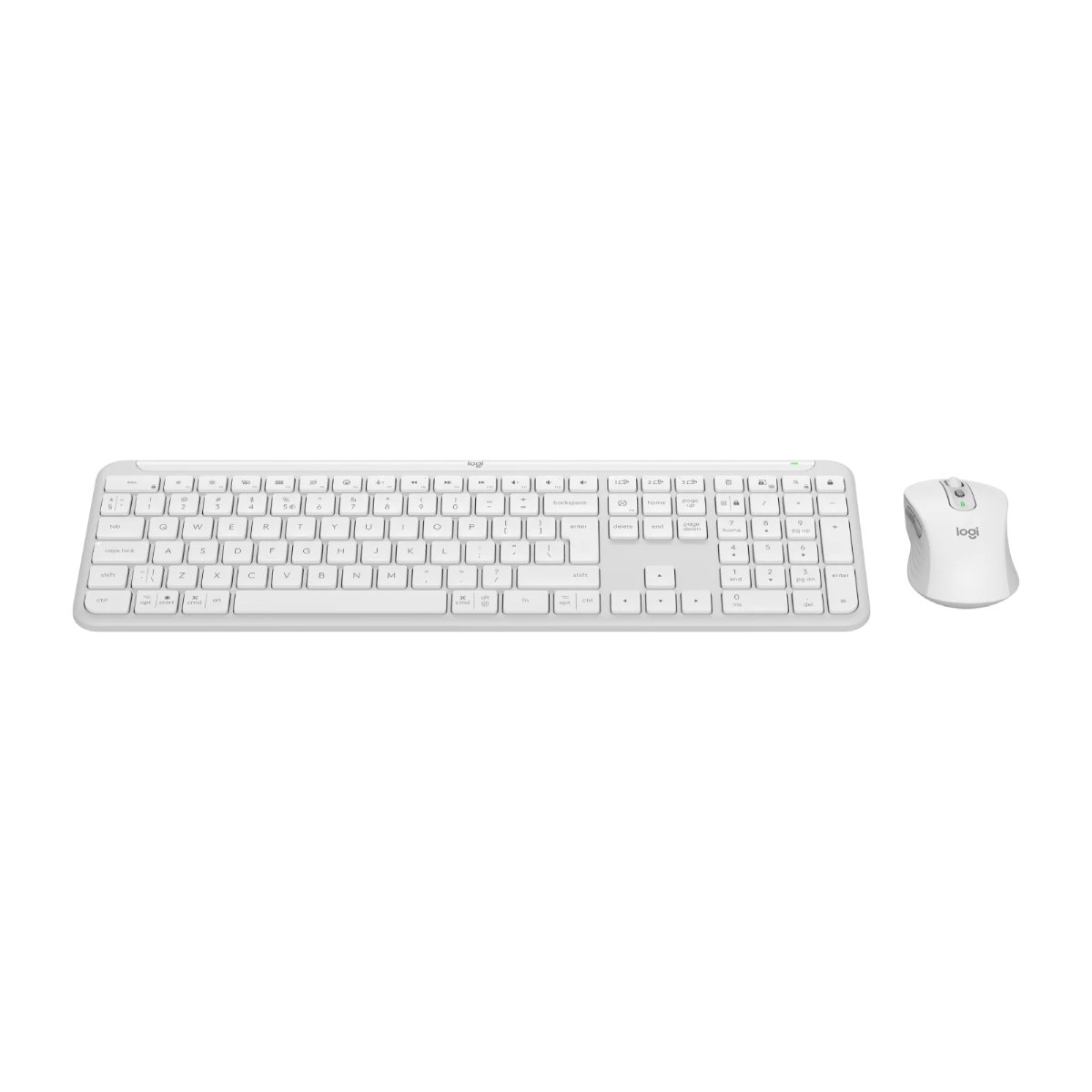 Tastatură fără fir + Mouse Logitech MK950, White în Moldova - xstore.md photo 0
