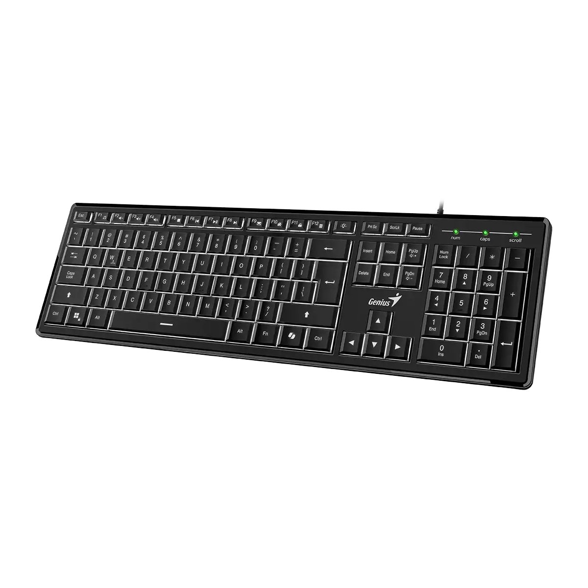 Tastatură Genius SlimStar 820, Black în Moldova - xstore.md photo 1