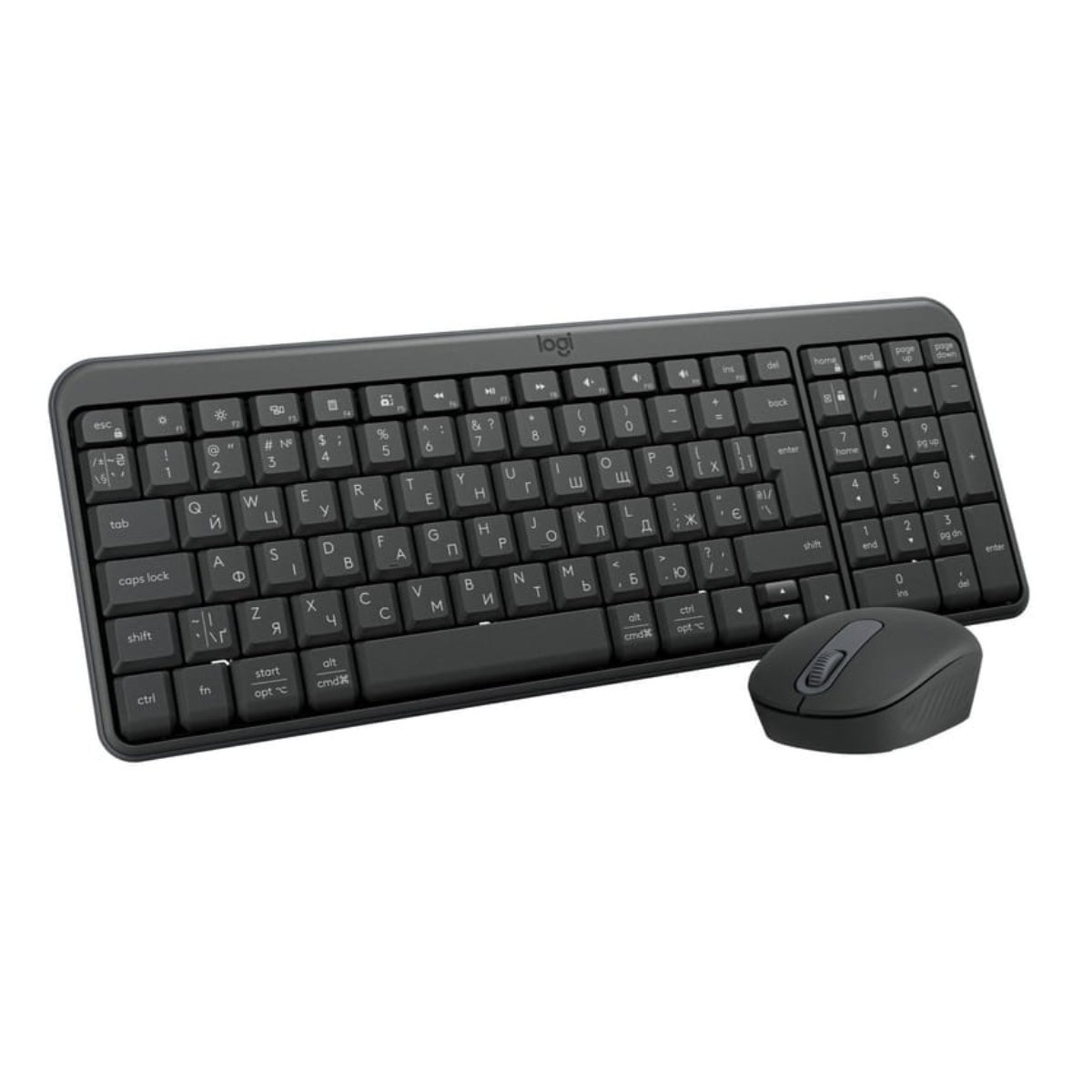 Tastatură fără fir + Mouse Logitech MK250, Black în Moldova - xstore.md photo