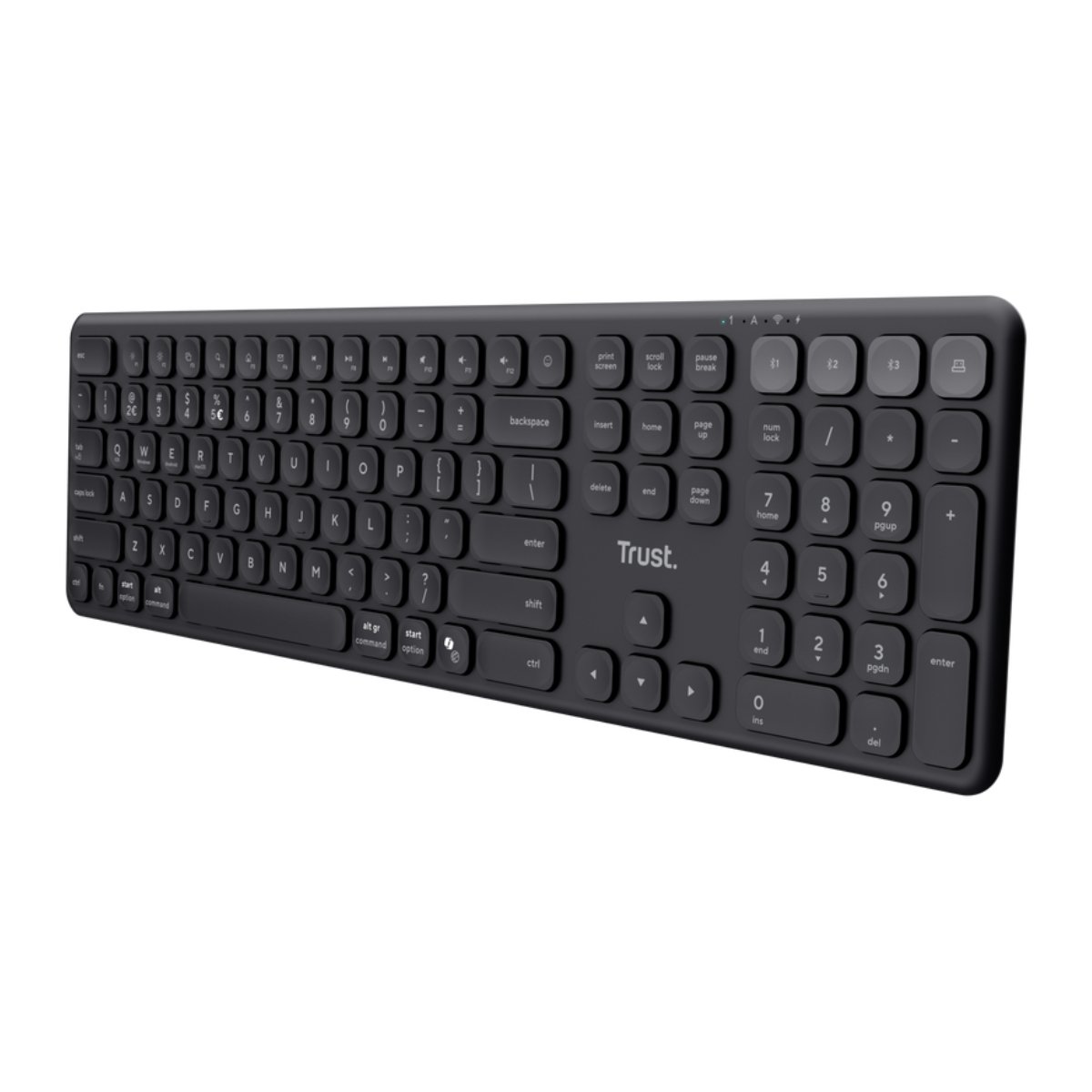 Tastatură Trust Vaiya, Black în Moldova - xstore.md photo 1