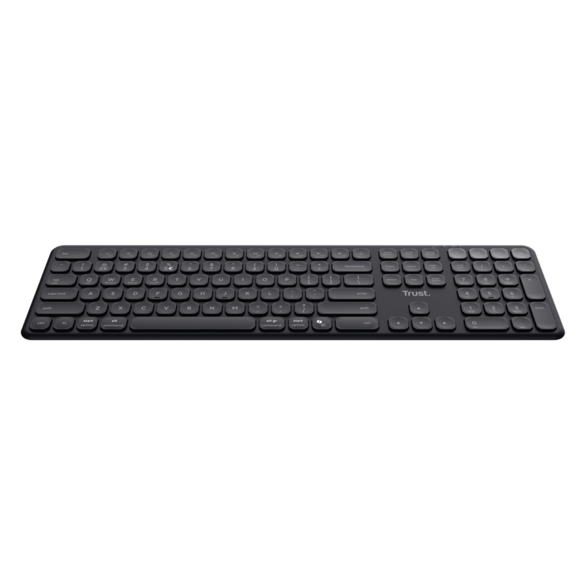 Tastatură Trust Vaiya, Black în Moldova - xstore.md photo 0