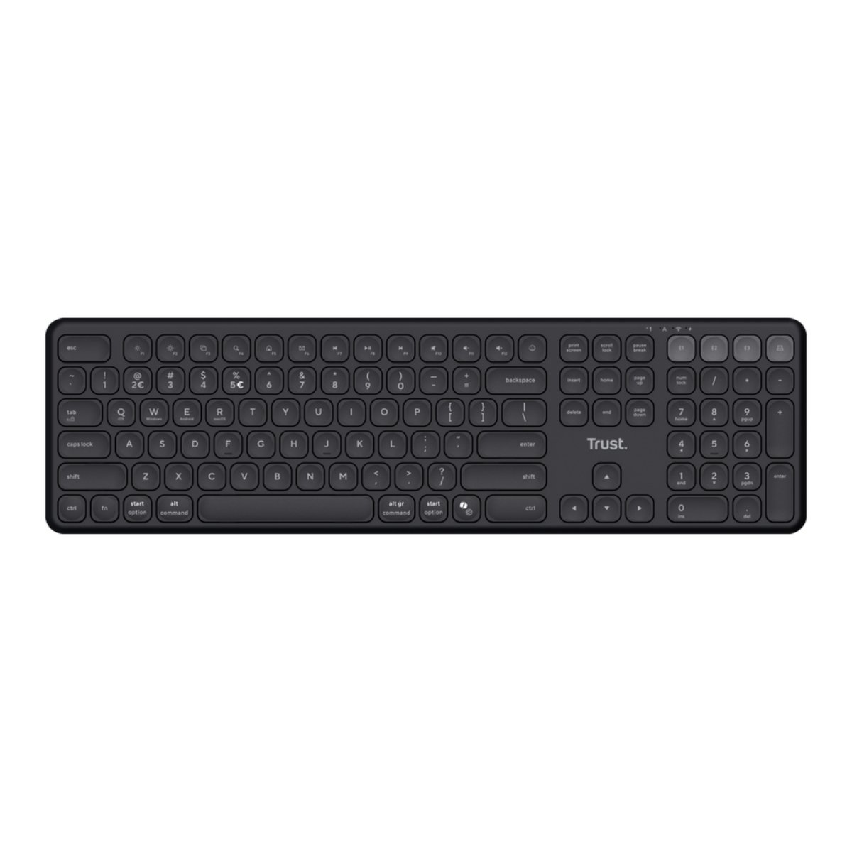 Tastatură Trust Vaiya, Black în Moldova - xstore.md photo