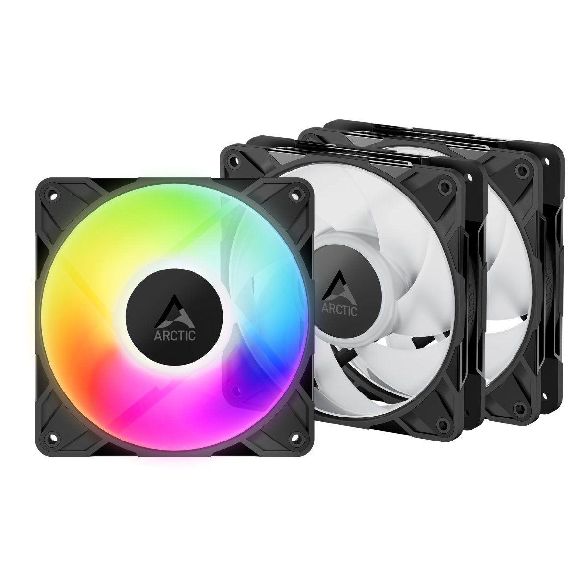 Ventilator Arctic P12 Pro ARGB, Black în Moldova - xstore.md photo