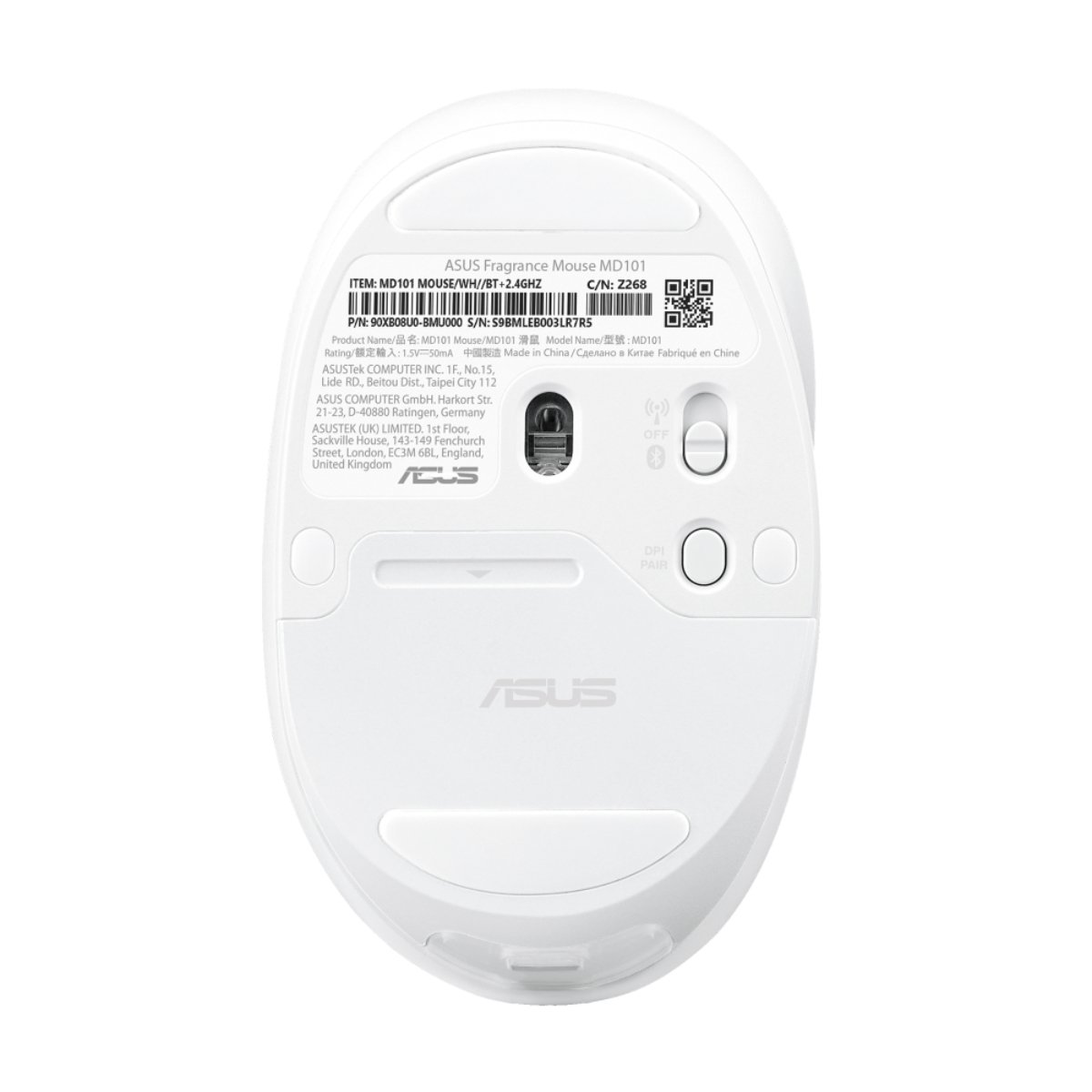 Беспроводная Мышь ASUS Fragrance MD101, White в Молдове - xstore.md photo 3