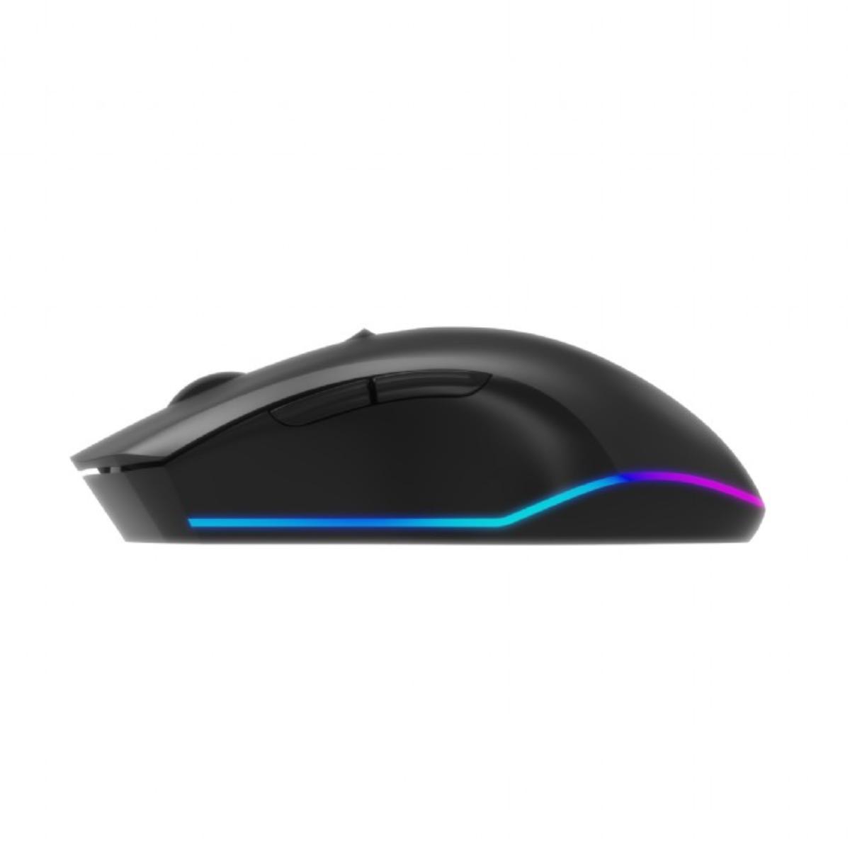Wireless Mouse Gembird Firebolt, Black în Moldova - xstore.md photo 1