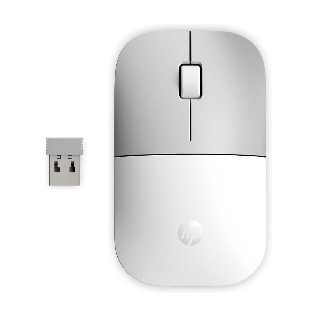 Wireless Mouse HP Z3700, White în Moldova - xstore.md photo