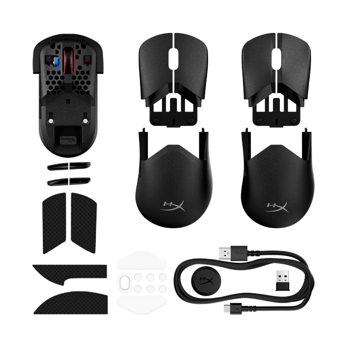 Wireless Mouse HyperX Pulsefire Saga Pro, Black în Moldova - xstore.md photo 6