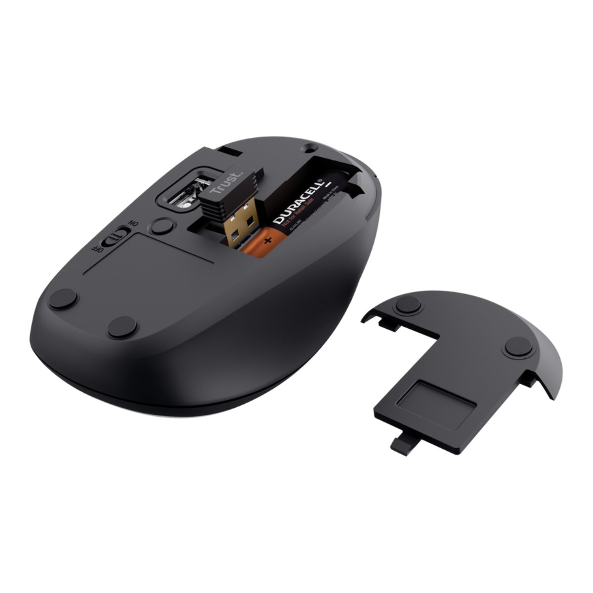 Wireless Mouse Trust Yvi+ Compact Multi-Device, Black – cumpără în Moldova - xstore.md photo 2