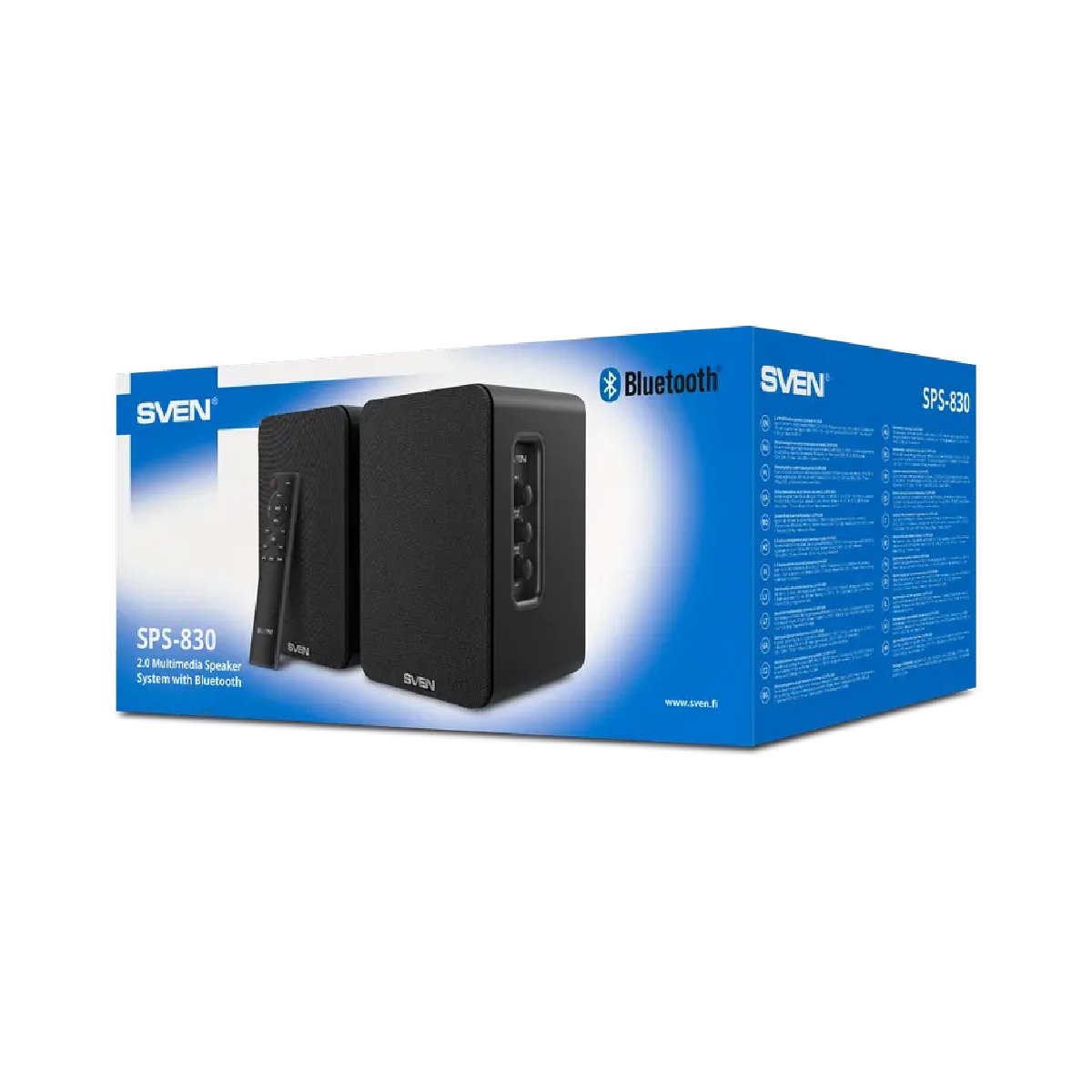 Boxe SVEN SPS-830, Black în Moldova - xstore.md photo 2
