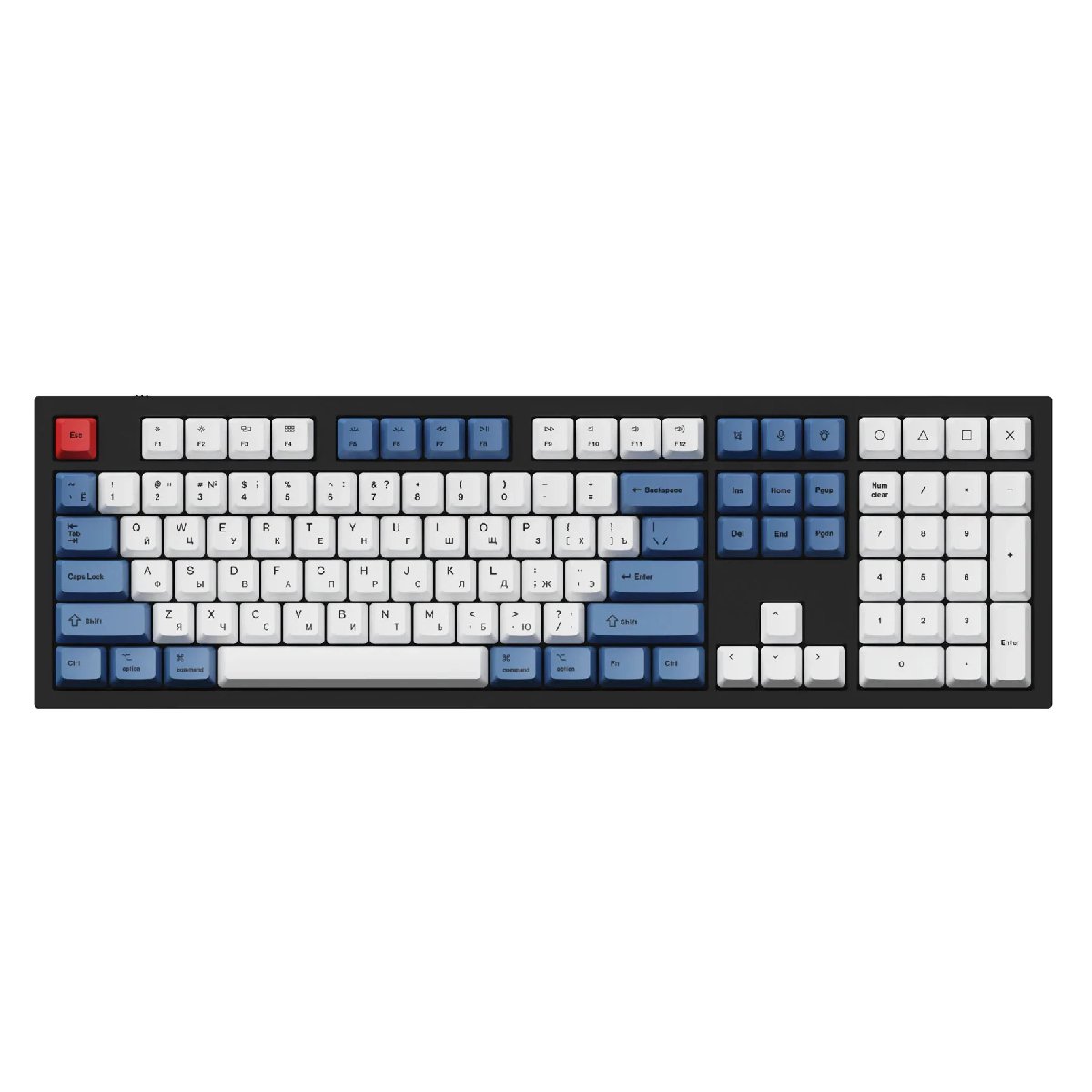 Butoane Keychron JM-191, White-Blue în Moldova - xstore.md photo
