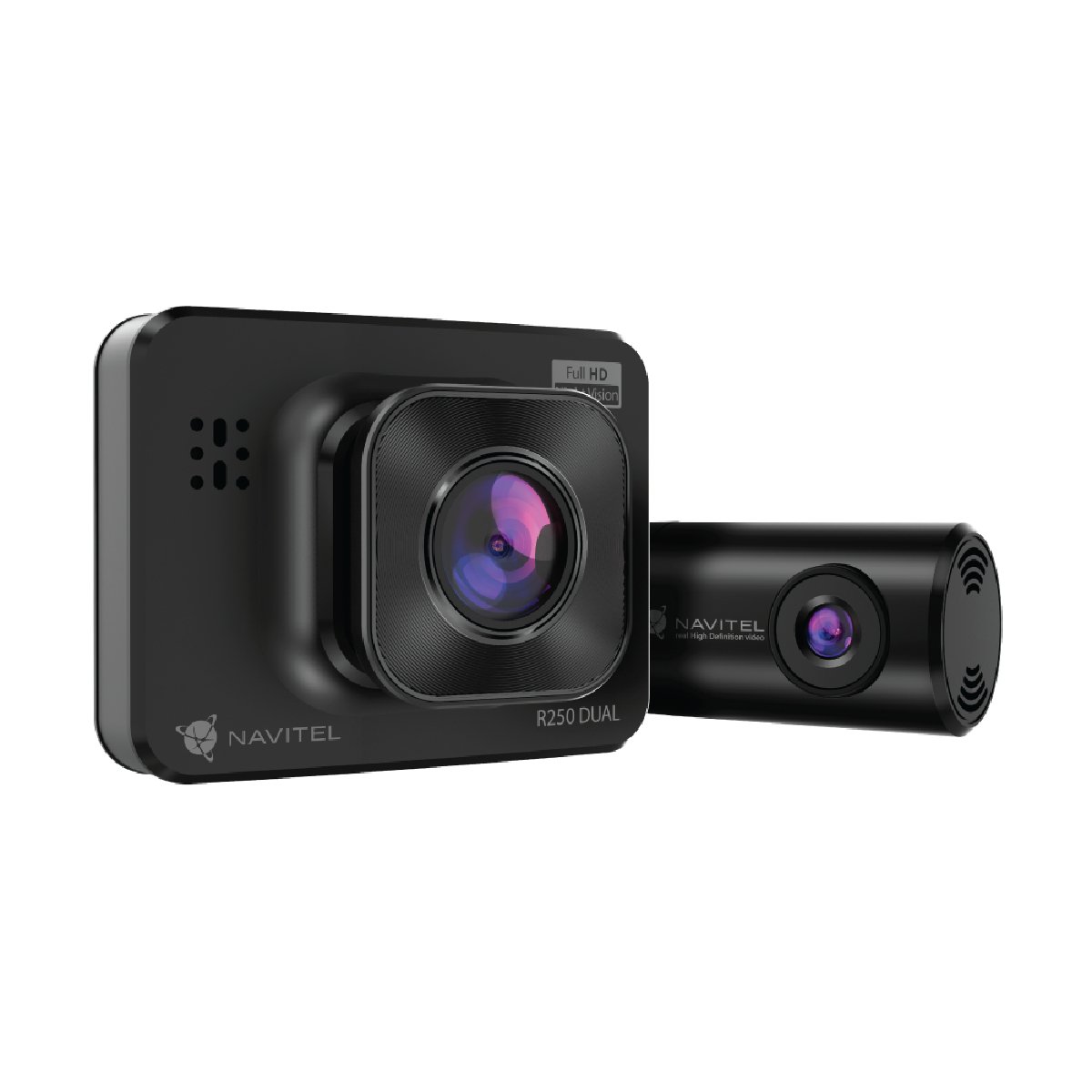 Видеорегистратор Navitel R250 Dual, Black - xstore.md photo