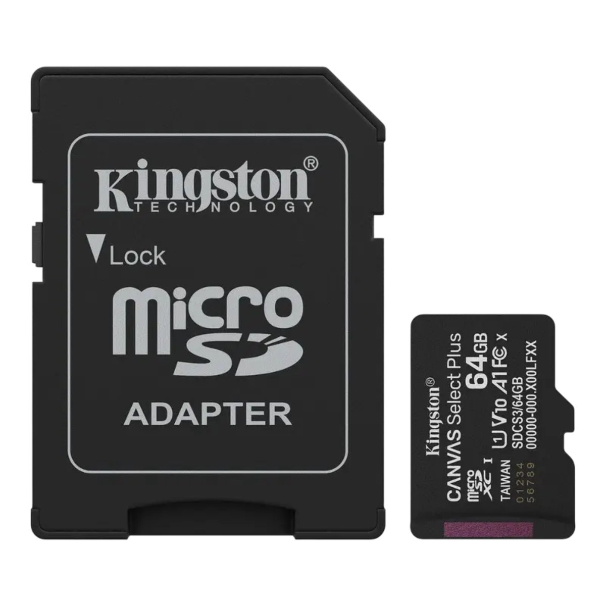 Card MicroSD Kingston Canvas Select Plus 64GB în Moldova - xstore.md photo