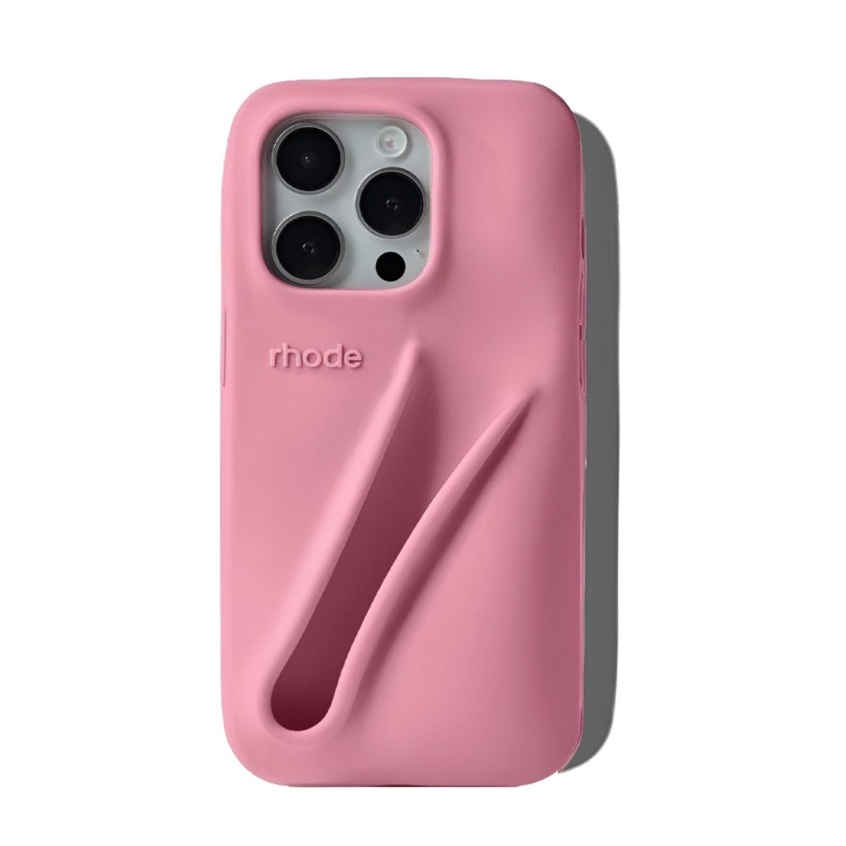 Husă Rhode Lip Apple iPhone 16 Pro Max, Pink - xstore.md photo