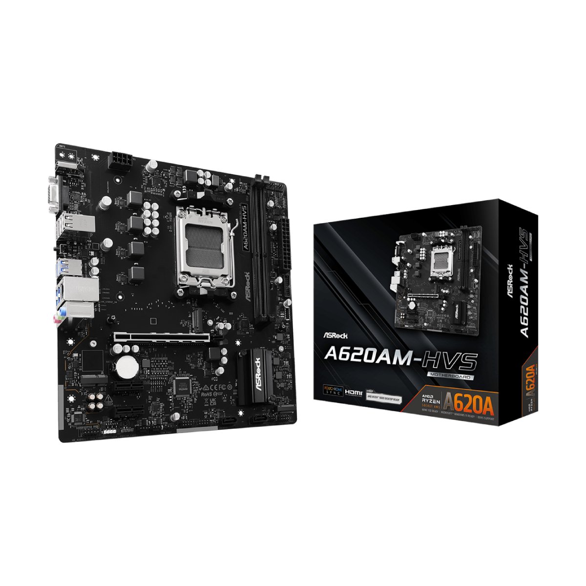 Placă de bază ASRock A620AM-HVS - xstore.md photo