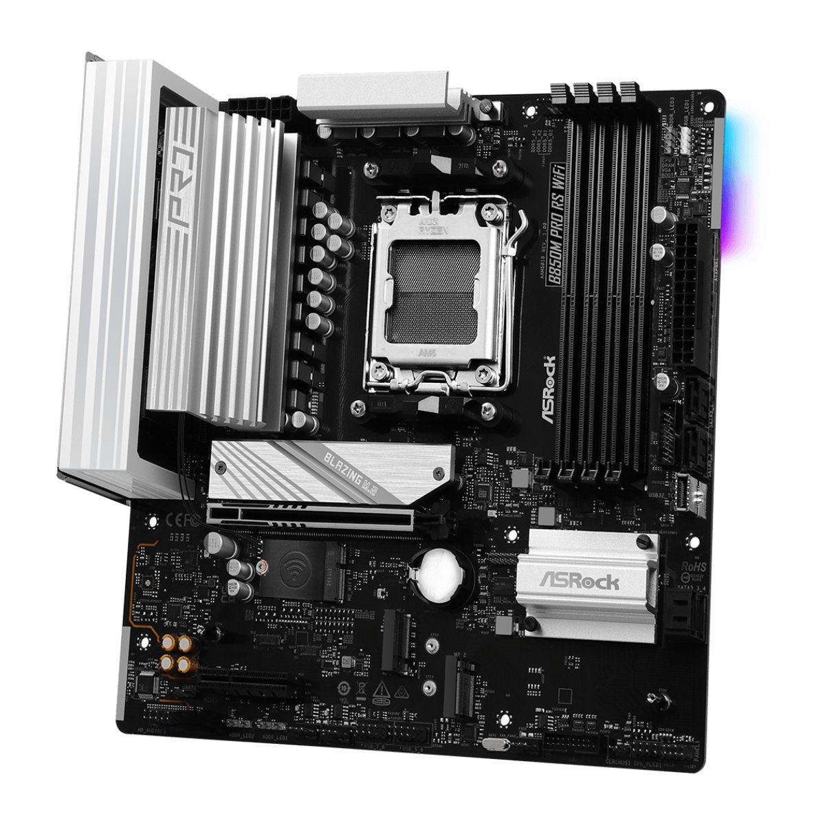 Placă de bază ASRock B850M PRO RS WIFI - xstore.md photo 2